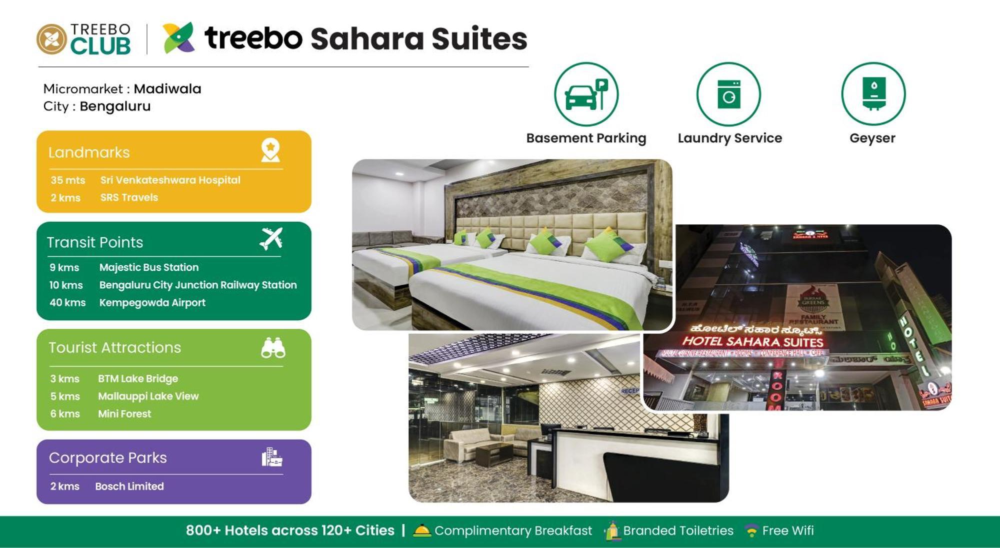 Treebo Sahara Suites 750 M From St Johns Medical College And Hospital Bangalore Eksteriør bilde